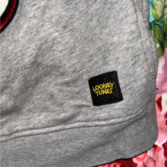 Warner Bros. Gray Marvin the Martian Crewneck Sweater - Picture 2 of 3